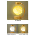 Creative Magnetic Levitation Moon Lamp LED Rotating Dangling Lamp